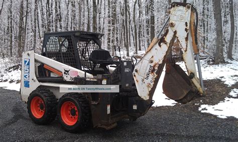 bobcat skid steer 753 backhoe attachment|bobcat 753 for sale craigslist.